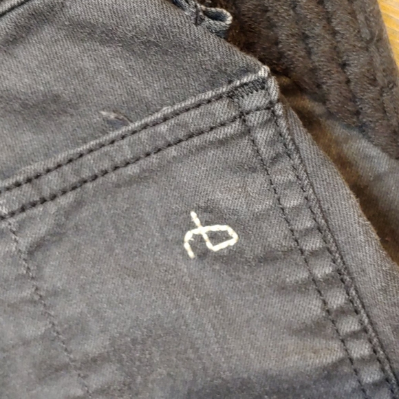 📣 FLASH SALE Rag & Bone Black skinny Jeans - Picture 3 of 9